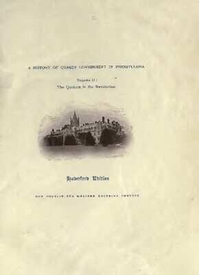 خرید و دانلود نسخه کامل کتاب The Quakers in the Revolution