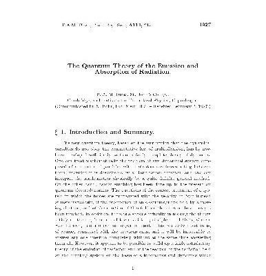 خرید و دانلود نسخه کامل کتاب The Quantum Theory of the Emission and Absorption of Radiation