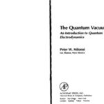 خرید و دانلود نسخه کامل کتاب The quantum vacuum: an introduction to quantum electrodynamics