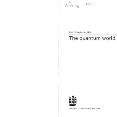 خرید و دانلود نسخه کامل کتاب The quantum world