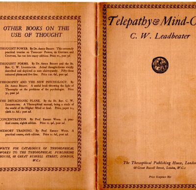 خرید و دانلود نسخه کامل کتاب The Rationale of telepathy & mind-cure