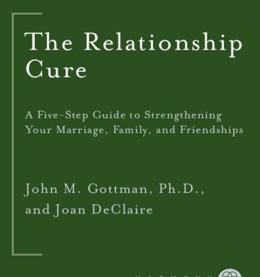 خرید و دانلود نسخه کامل کتاب The Relationship Cure – A 5 Step Guide to Strengthening Your Marriage, Family, and Friendships