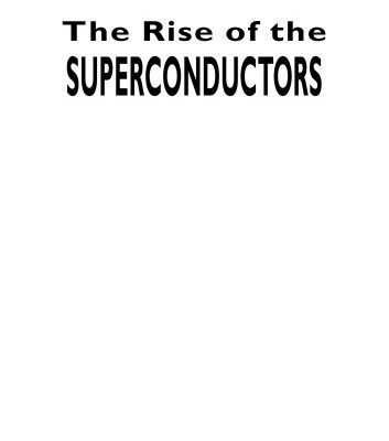 خرید و دانلود نسخه کامل کتاب The rise of the superconductors