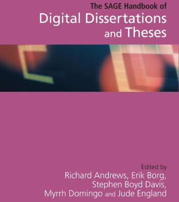 خرید و دانلود نسخه کامل کتاب The SAGE Handbook of Digital Dissertations and Theses