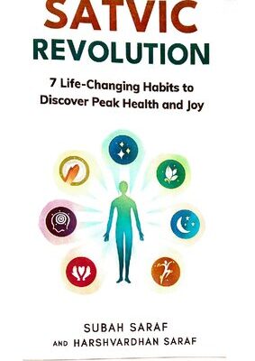 خرید و دانلود نسخه کامل کتاب The Satvic Revolution: 7 Life-Changing Habits to Discover Peak Health and Joy