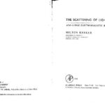 خرید و دانلود نسخه کامل کتاب The scattering of light