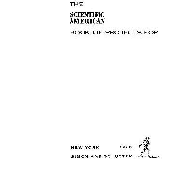 خرید و دانلود نسخه کامل کتاب The Scientific American book of projects for the amateur scientist
