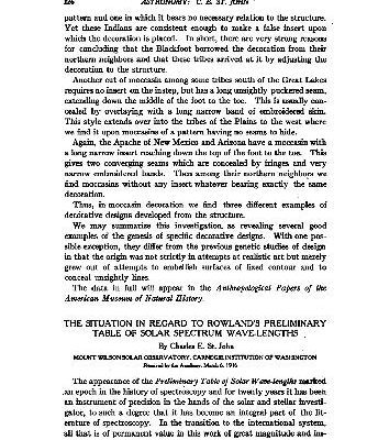 خرید و دانلود نسخه کامل کتاب The Situation in Regard to Rowlands Preliminary Table of Solar Spectrum Wave-Lengths