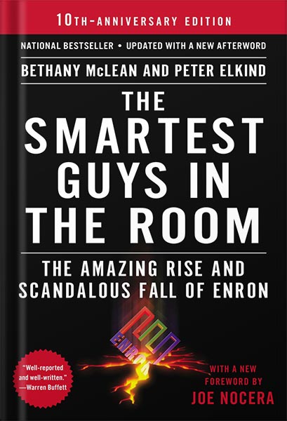 خرید و دانلود نسخه کامل کتاب The Smartest Guys in the Room: The Amazing Rise and Scandalous Fall of Enron by Bethany McLean_68bf3b459b9c1.jpeg خرید و دانلود نسخه کامل کتاب The Smartest Guys in the Room: The Amazing Rise and Scandalous Fall of Enron by Bethany McLean