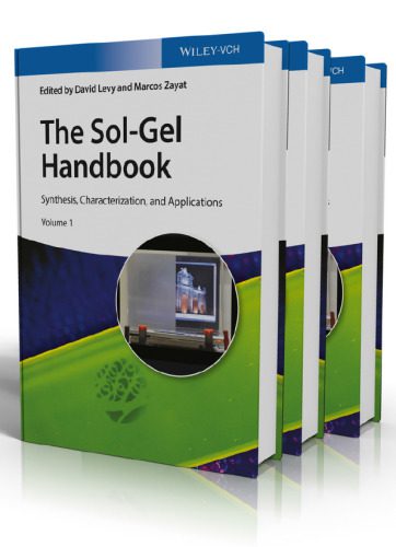 خرید و دانلود نسخه کامل کتاب The Sol-Gel Handbook: Synthesis, Characterization and Applications, 3-Volume Set_68d4964bdab07.jpeg خرید و دانلود نسخه کامل کتاب The Sol-Gel Handbook: Synthesis, Characterization and Applications, 3-Volume Set