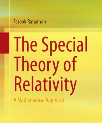 خرید و دانلود نسخه کامل کتاب The Special Theory of Relativity: A Mathematical Approach