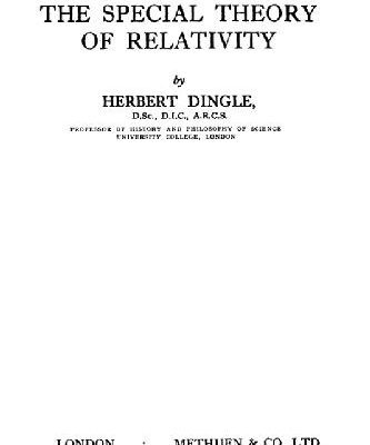 خرید و دانلود نسخه کامل کتاب The Special Theory of Relativity
