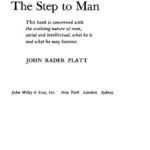 خرید و دانلود نسخه کامل کتاب The Step to Man: this book is concerned with the evolving nature of man, social and intellectual, what he is and what he may become