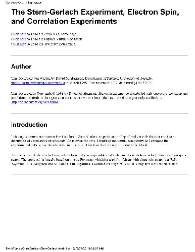 خرید و دانلود نسخه کامل کتاب The Stern-Gerlach Experiment_68be0f8edbfd6.jpeg خرید و دانلود نسخه کامل کتاب The Stern-Gerlach Experiment
