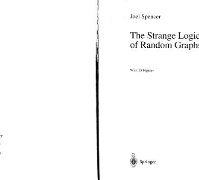 خرید و دانلود نسخه کامل کتاب The Strange Logic of Random Graphs