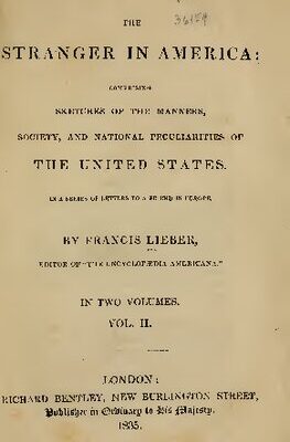 خرید و دانلود نسخه کامل کتاب The Stranger in America: Comprising Sketches of the Manners, Society, and National Peculiarities of the United States