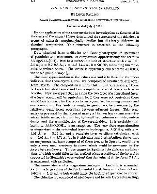 خرید و دانلود نسخه کامل کتاب The structure of the chlorites
