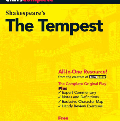 خرید و دانلود نسخه کامل کتاب The Tempest (Cliffs Complete)