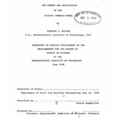 خرید و دانلود نسخه کامل کتاب The theory and application of the digital terrain model
