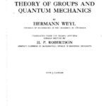 خرید و دانلود نسخه کامل کتاب The theory of groups and quantum mechanics