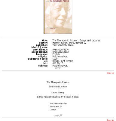 خرید و دانلود نسخه کامل کتاب The Therapeutic Process: Essays and Lectures