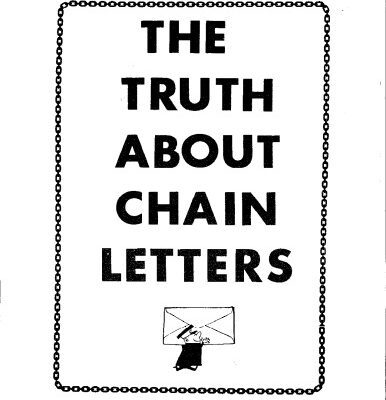 خرید و دانلود نسخه کامل کتاب The Truth About Chain Letters