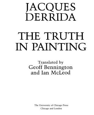 خرید و دانلود نسخه کامل کتاب The Truth in Painting