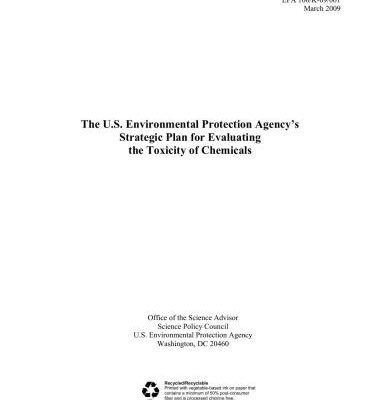 خرید و دانلود نسخه کامل کتاب The U.S. Environmental Protection Agency’s Strategic Plan for Evaluating the Toxicity of Chemicals