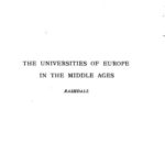 خرید و دانلود نسخه کامل کتاب The Universities of Europe in the Middle Ages