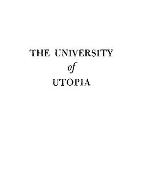 خرید و دانلود نسخه کامل کتاب The University of Utopia