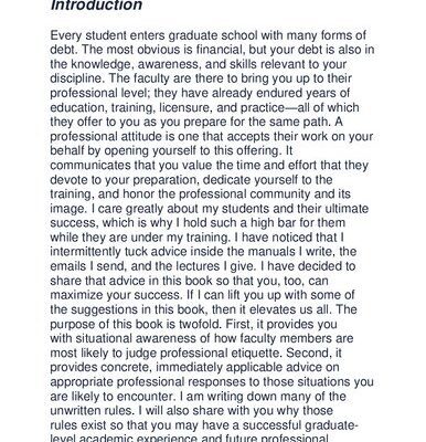 خرید و دانلود نسخه کامل کتاب The Unwritten Rules of Professional Etiquette: Building a Positive Reputation in Graduate School