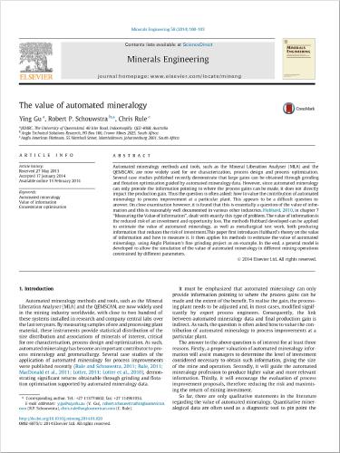 خرید و دانلود نسخه کامل کتاب The value of automated mineralogy_68c244411434e.jpeg خرید و دانلود نسخه کامل کتاب The value of automated mineralogy