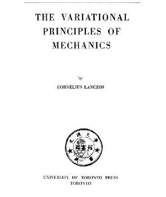 خرید و دانلود نسخه کامل کتاب The Variational Principles of Mechanics