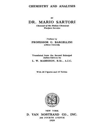 خرید و دانلود نسخه کامل کتاب The war gases: Chemistry and analysis