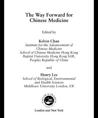 خرید و دانلود نسخه کامل کتاب The Way Forward for Chinese Medicine