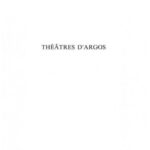 خرید و دانلود نسخه کامل کتاب Théâtres d’Argos