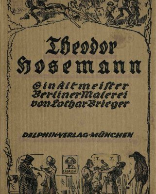 خرید و دانلود نسخه کامل کتاب Theodor Hosemann, ein Altmeister Berliner Malerei