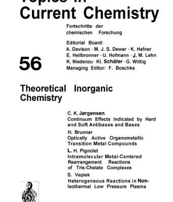 خرید و دانلود نسخه کامل کتاب Theoretical Inorganic Chemistry