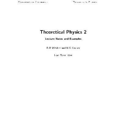 خرید و دانلود نسخه کامل کتاب Theoretical physics 2 (quantum theory) lecture notes
