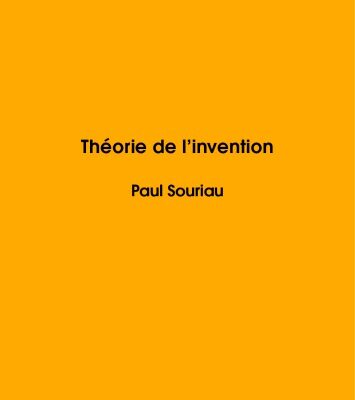 خرید و دانلود نسخه کامل کتاب Theorie de l’Invention