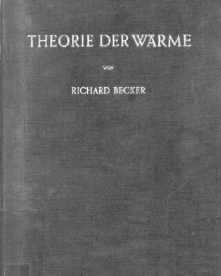 خرید و دانلود نسخه کامل کتاب Theorie der Waerme