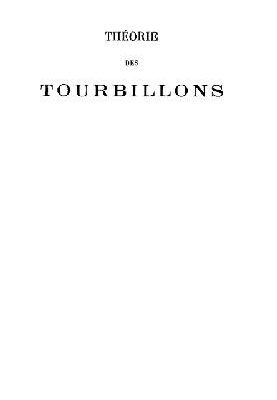 خرید و دانلود نسخه کامل کتاب Theorie des tourbillons