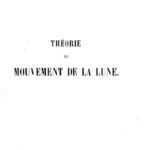 خرید و دانلود نسخه کامل کتاب Theorie du mouvement de la lune