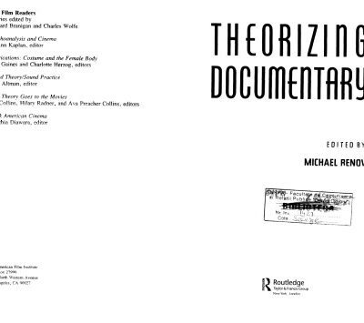 خرید و دانلود نسخه کامل کتاب Theorizing Documentary