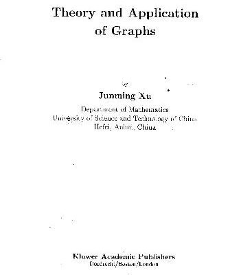 خرید و دانلود نسخه کامل کتاب Theory and Application of Graphs