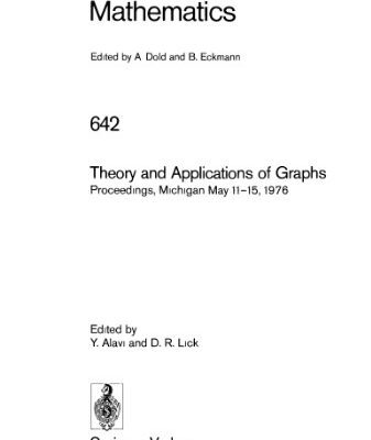 خرید و دانلود نسخه کامل کتاب Theory and Applications of Graphs