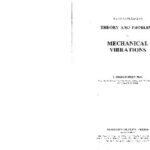 خرید و دانلود نسخه کامل کتاب Theory and problems of mechanical vibrations