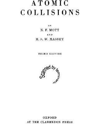 خرید و دانلود نسخه کامل کتاب Theory of Atomic Collisions