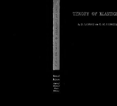 خرید و دانلود نسخه کامل کتاب Theory of elasticity