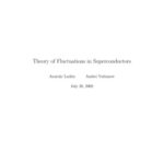 خرید و دانلود نسخه کامل کتاب Theory of fluctuations in superconductors
